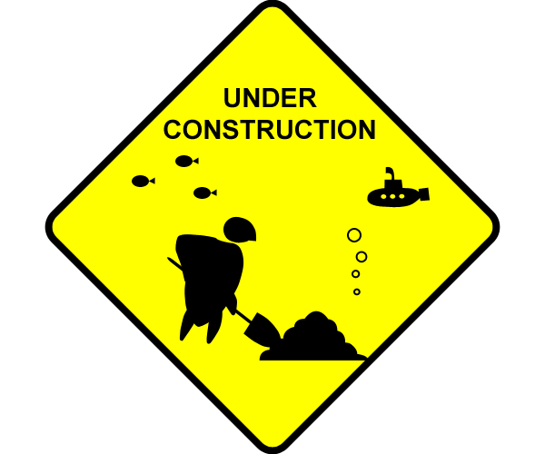 under construction